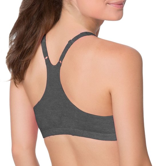 Fruit of the Loom Women's 3-Pack Built-Up Sports B - Picture 4 of 5